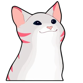 Стикер из набора PopCats