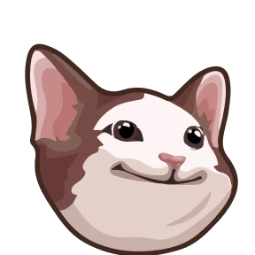 Стикер из набора PopCats