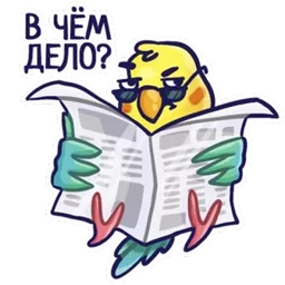 Стикер 3 из набора Попугайчики