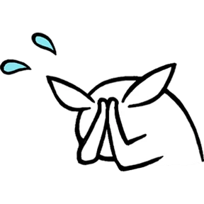 Стикер из набора Rabbit
