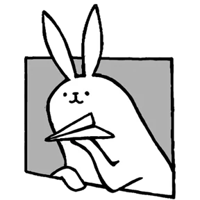 Стикер 10 из набора Rabbit
