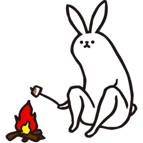 Стикер 11 из набора Rabbit