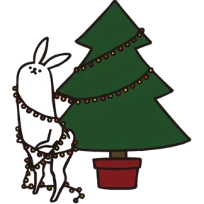 Стикер 23 из набора Rabbit