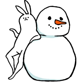 Стикер 24 из набора Rabbit