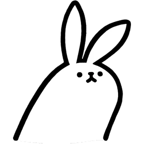 Стикер 38 из набора Rabbit