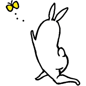Стикер 45 из набора Rabbit