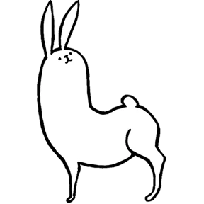 Стикер 46 из набора Rabbit