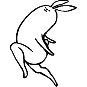 Стикер 47 из набора Rabbit