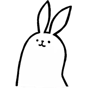 Стикер 49 из набора Rabbit