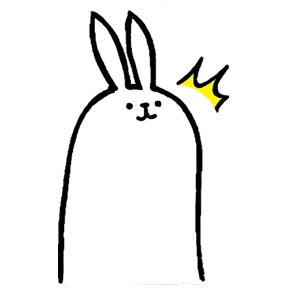 Стикер 53 из набора Rabbit