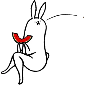 Стикер 56 из набора Rabbit