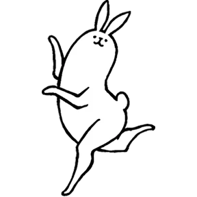 Стикер 62 из набора Rabbit