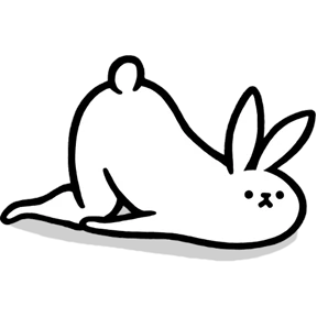 Стикер 63 из набора Rabbit