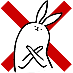 Стикер 65 из набора Rabbit