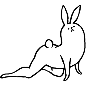 Стикер 71 из набора Rabbit