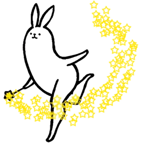 Стикер 73 из набора Rabbit
