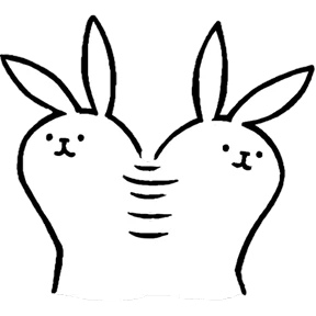 Стикер 74 из набора Rabbit