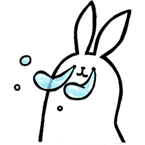 Стикер 83 из набора Rabbit