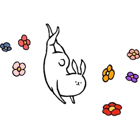 Стикер 87 из набора Rabbit