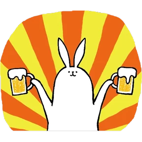 Стикер 88 из набора Rabbit