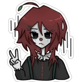 Стикер из набора regret by tipemoki