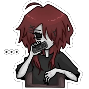 Стикер из набора regret by tipemoki