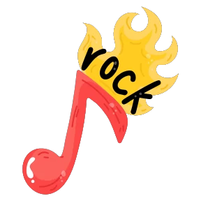 Стикер 6 из набора Рок