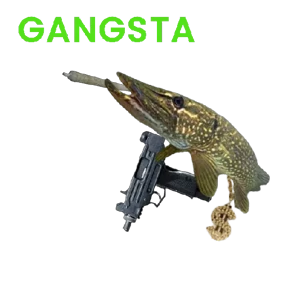 Стикер 9 из набора Щука