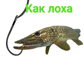 Стикер 10 из набора Щука