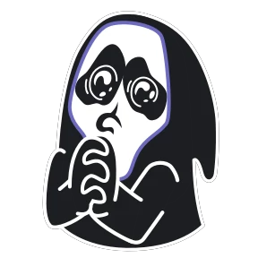 Стикер 18 из набора Scream