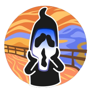 Стикер 21 из набора Scream