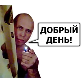 Стикер 86 из набора Сергей Дружко
