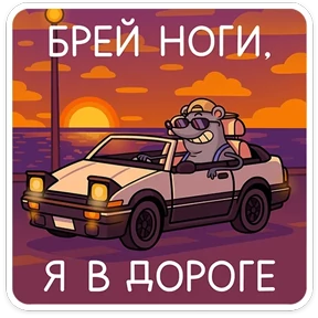 Стикер 21 из набора Сир Крыс