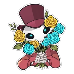 Стикер 15 из набора Skeleton