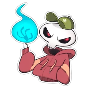 Стикер 16 из набора Skeleton