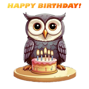 Стикер из набора Smart Owl