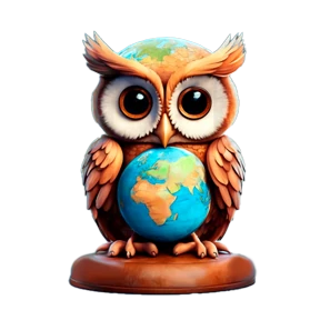 Стикер 15 из набора Smart Owl