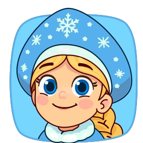 Стикер 4 из набора Снегурочка