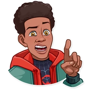 Стикер 6 из набора Spider Verse