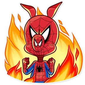 Стикер 9 из набора Spider Verse