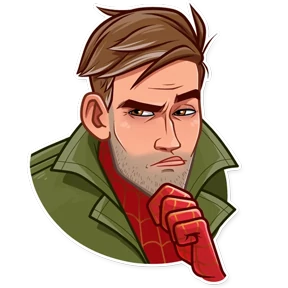 Стикер 15 из набора Spider Verse