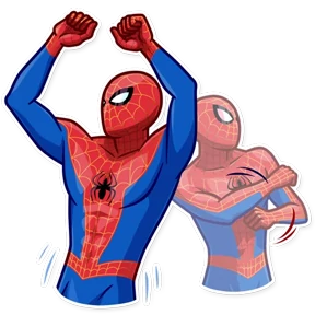 Стикер 18 из набора Spider Verse