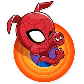 Стикер 19 из набора Spider Verse