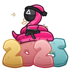 Стикер 10 из набора Squid Game