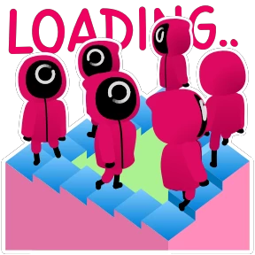 Стикер 16 из набора Squid Game