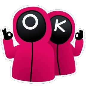 Стикер 20 из набора Squid Game