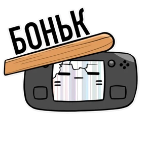 Стикер 6 из набора steam deck