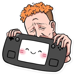 Стикер 14 из набора steam deck