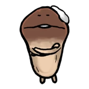 Стикер 2 из набора Stuffed mushroom
