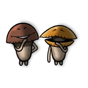 Стикер 16 из набора Stuffed mushroom